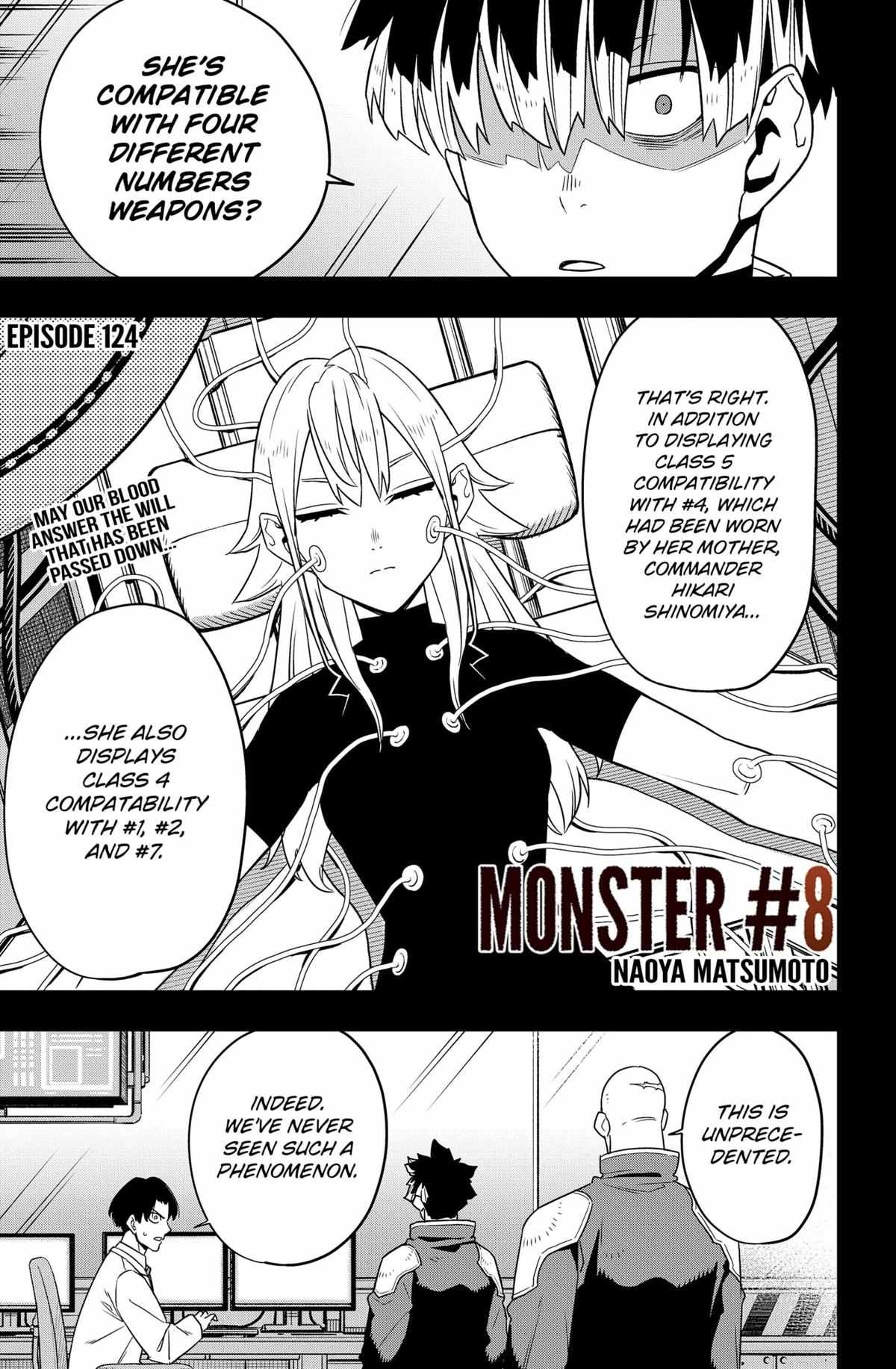 Kaiju No. 8 Chapter 124 - Page 1