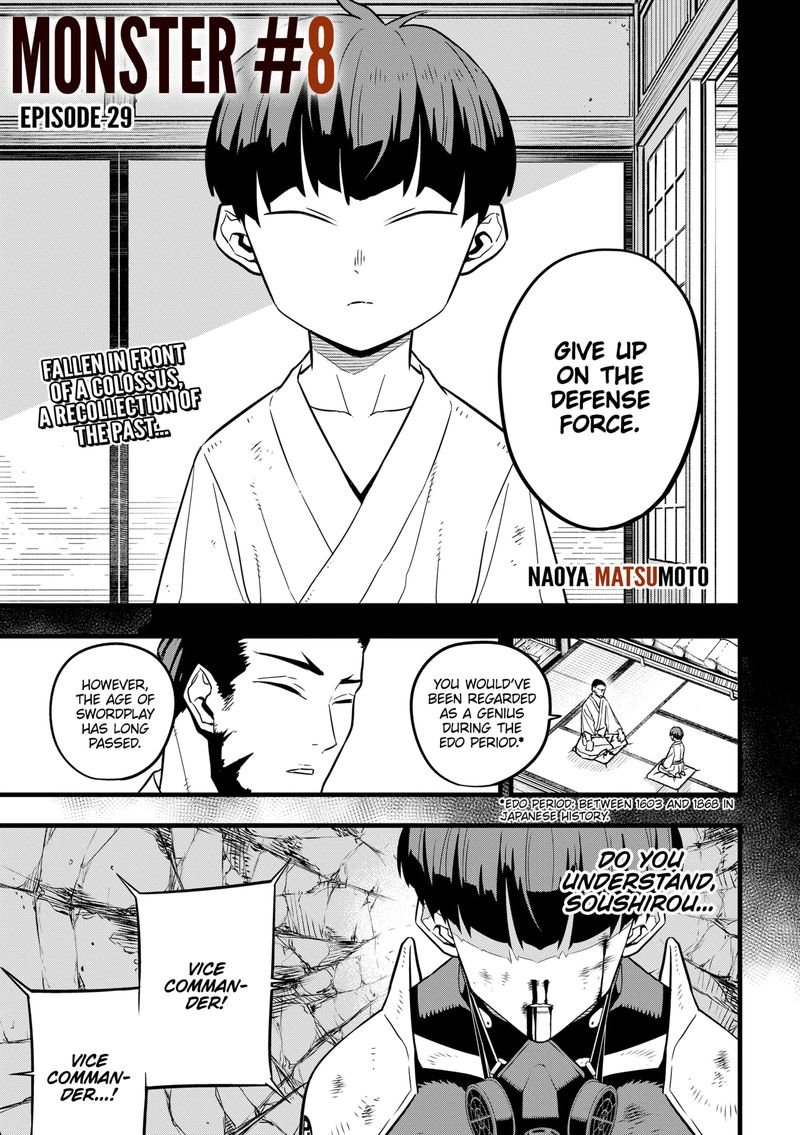 Kaiju No. 8 Chapter 29 - Page 1