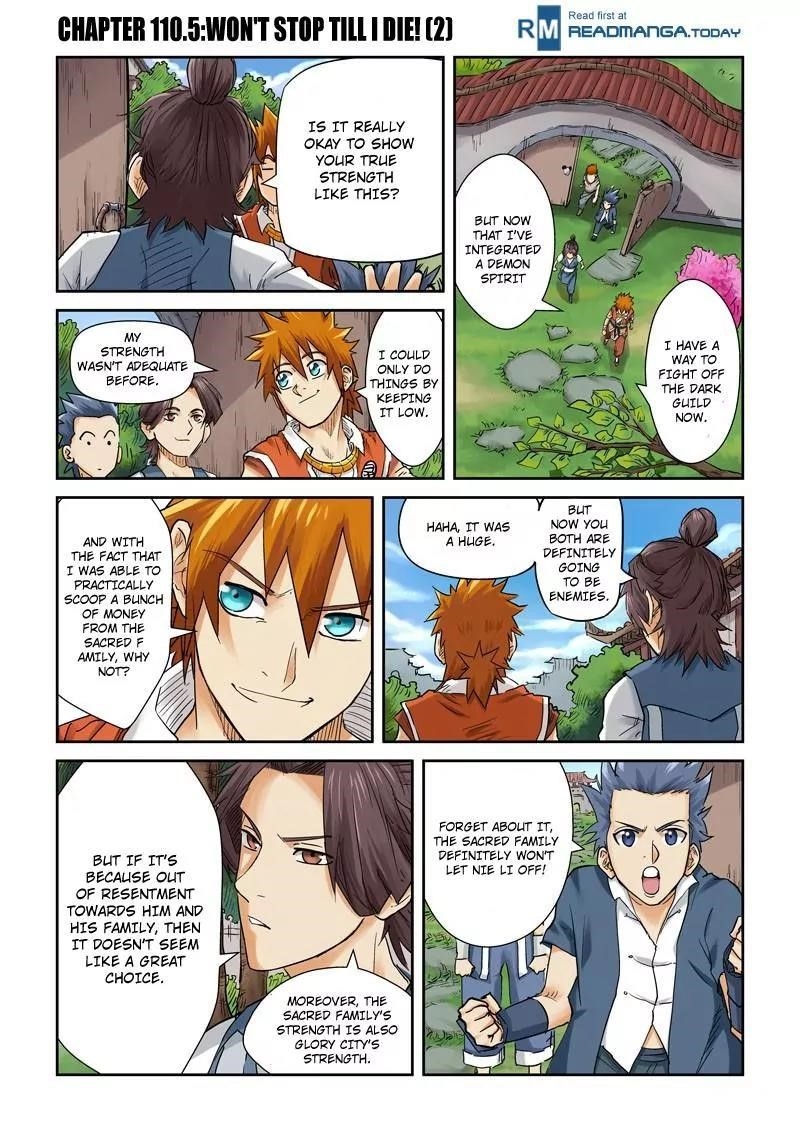 TALES OF DEMONS AND GODS Chapter 110.5 - Page 1