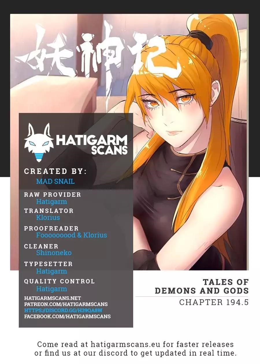 TALES OF DEMONS AND GODS Chapter 194.5 - Page 1