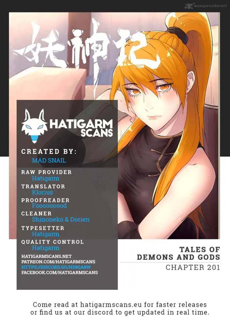 TALES OF DEMONS AND GODS Chapter 201 - Page 1