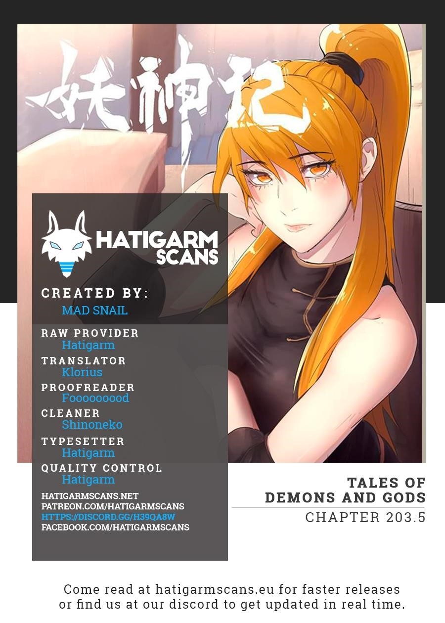 TALES OF DEMONS AND GODS Chapter 203.5 - Page 1