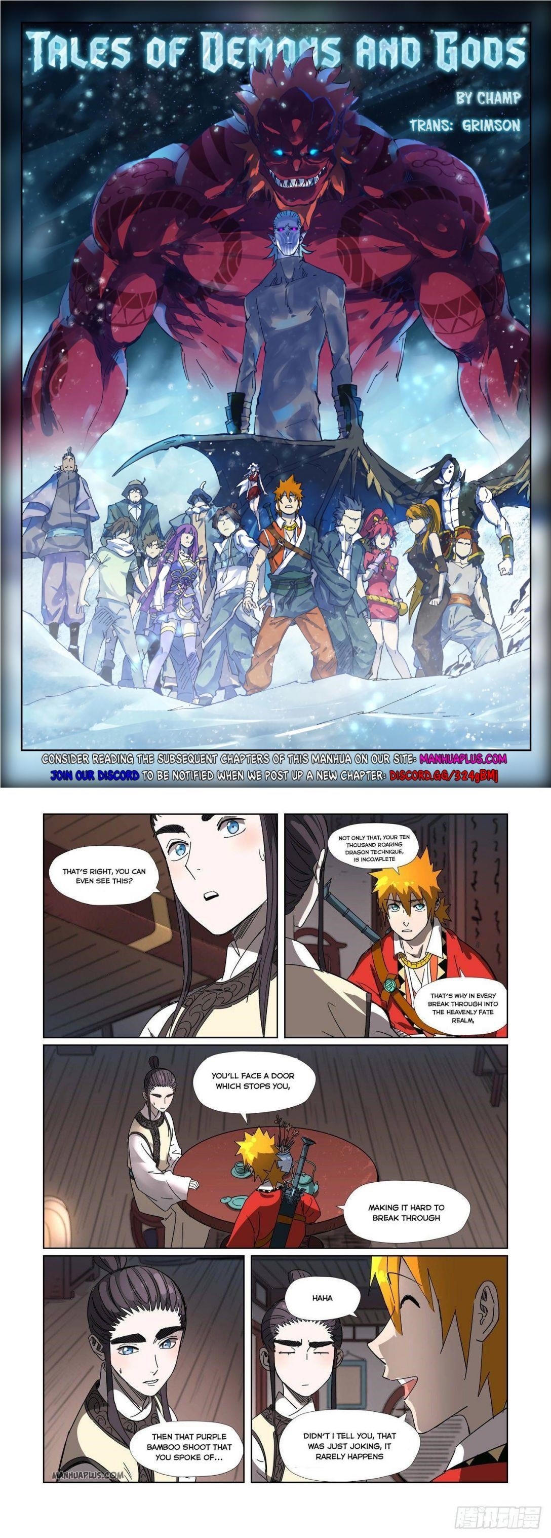 TALES OF DEMONS AND GODS Chapter 303.5 - Page 1
