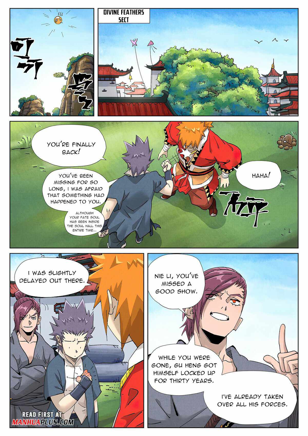 TALES OF DEMONS AND GODS Chapter 412.5 - Page 9
