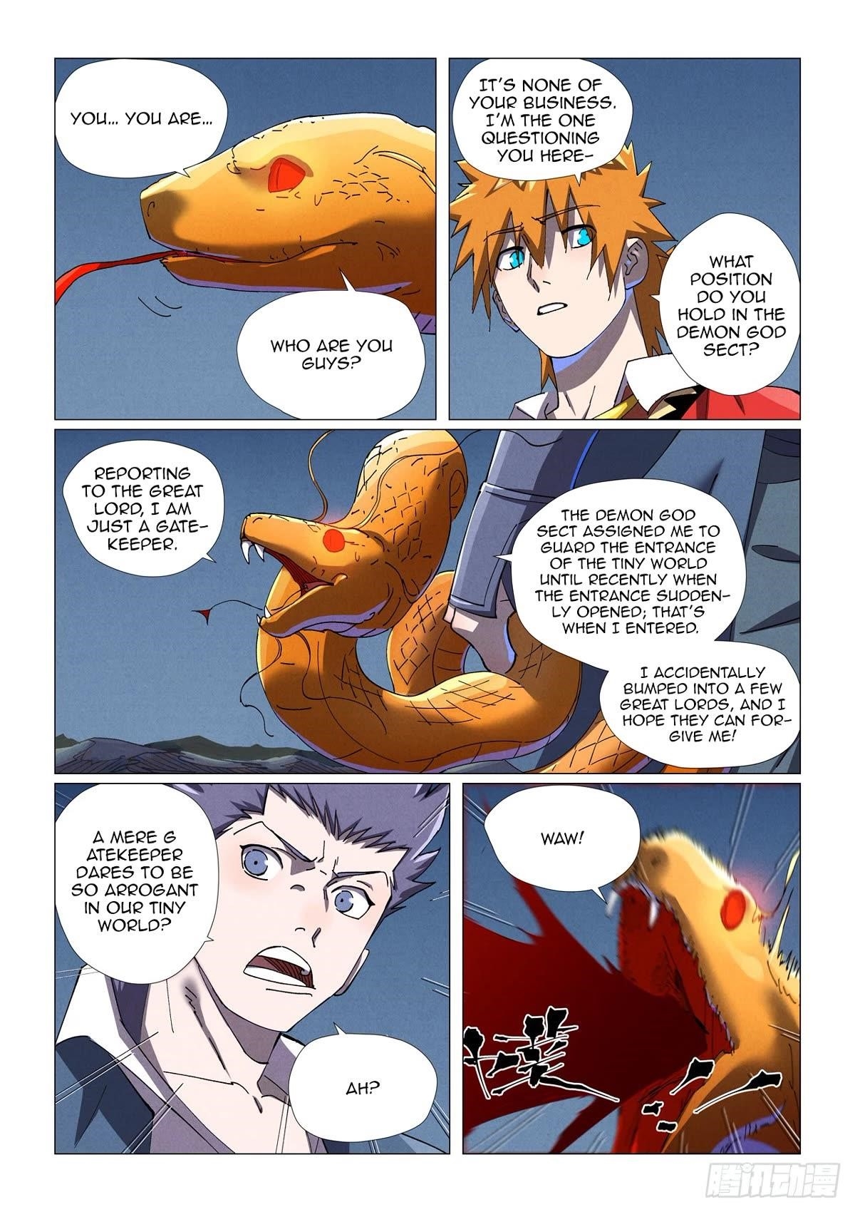 TALES OF DEMONS AND GODS Chapter 454.2 - Page 1