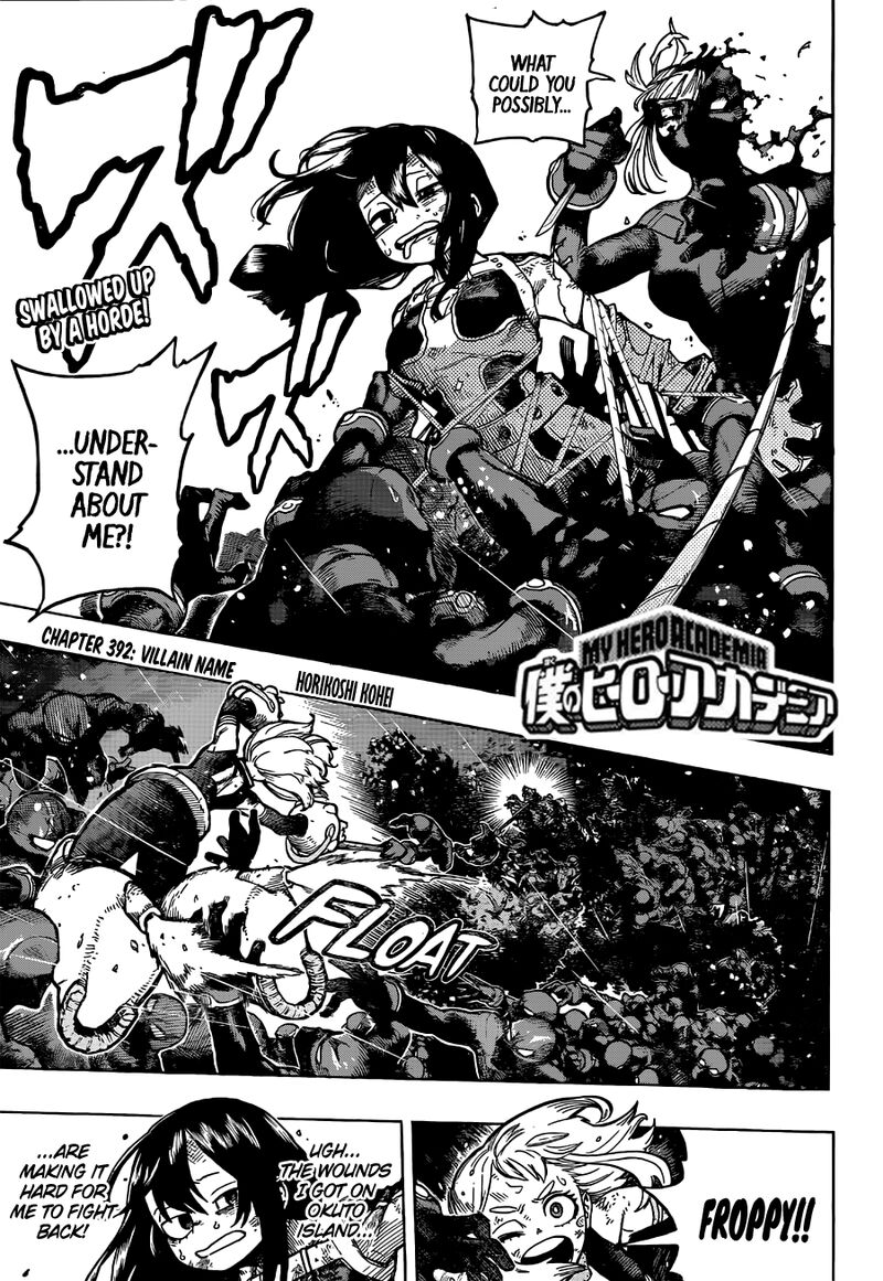 My Hero Academia Chapter 392 - Page 1