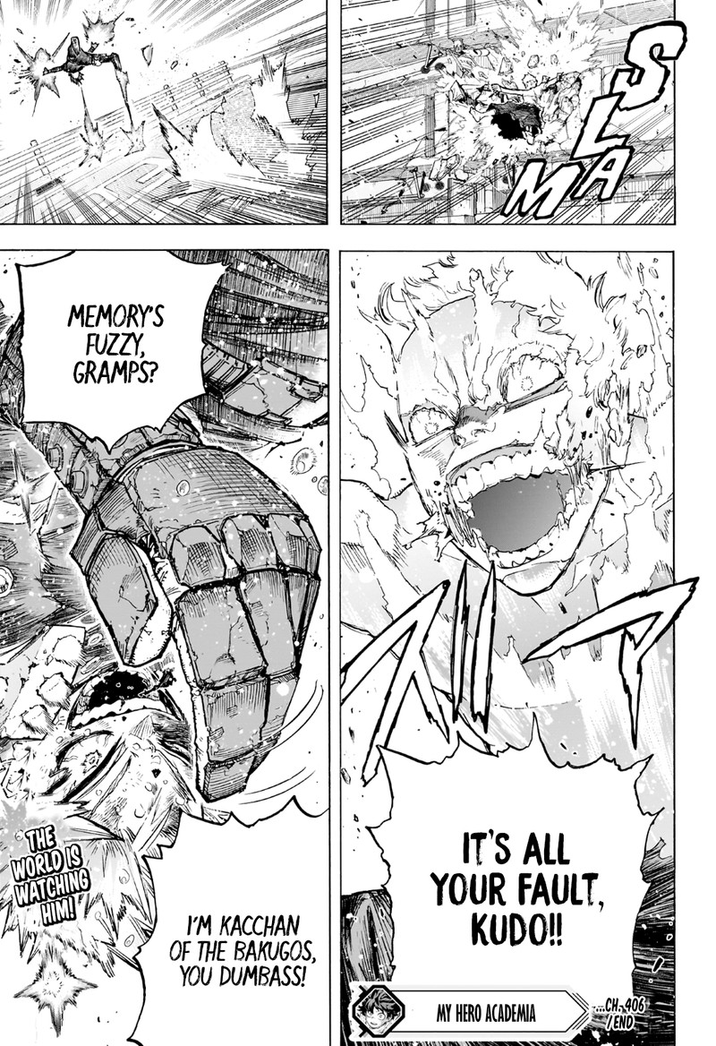My Hero Academia Chapter 406 - Page 15