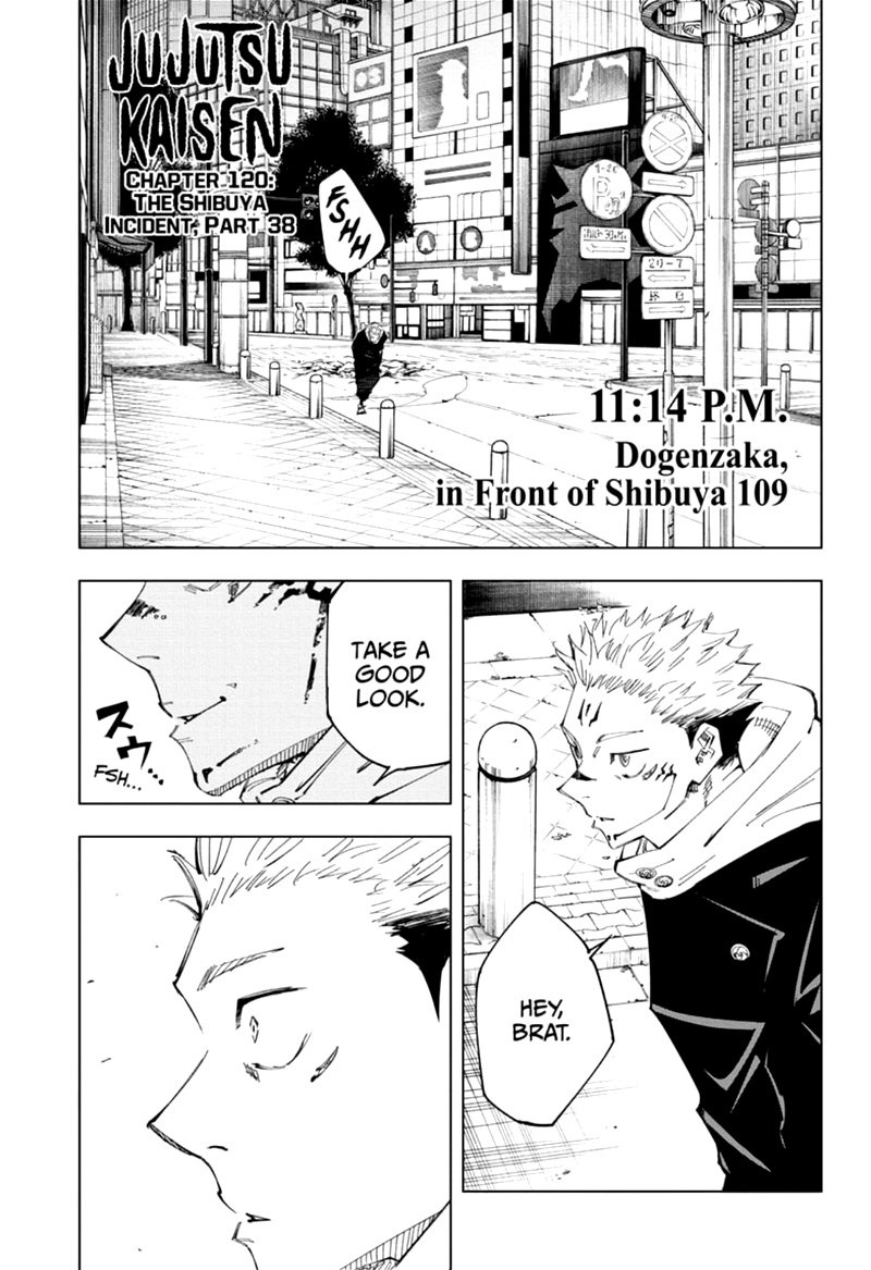 Jujutsu Kaisen Chapter 120 - Page 1