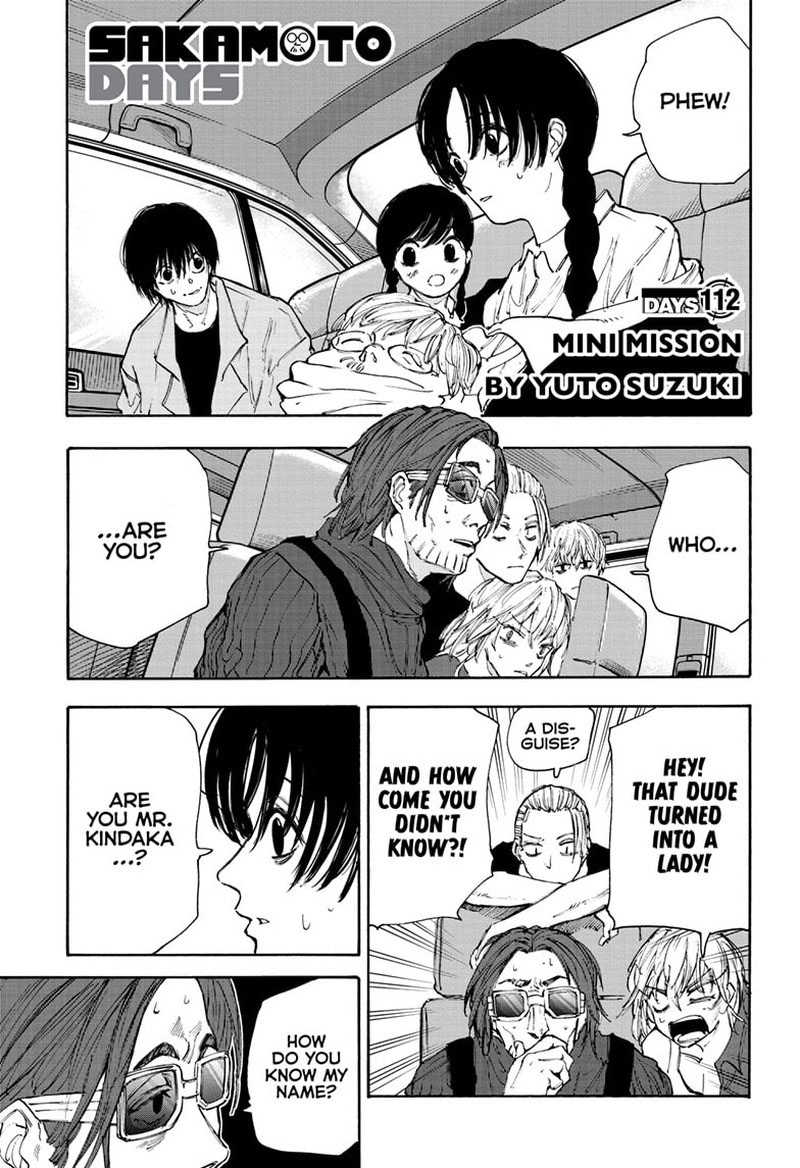 Sakamoto Days Chapter 112 - Page 1