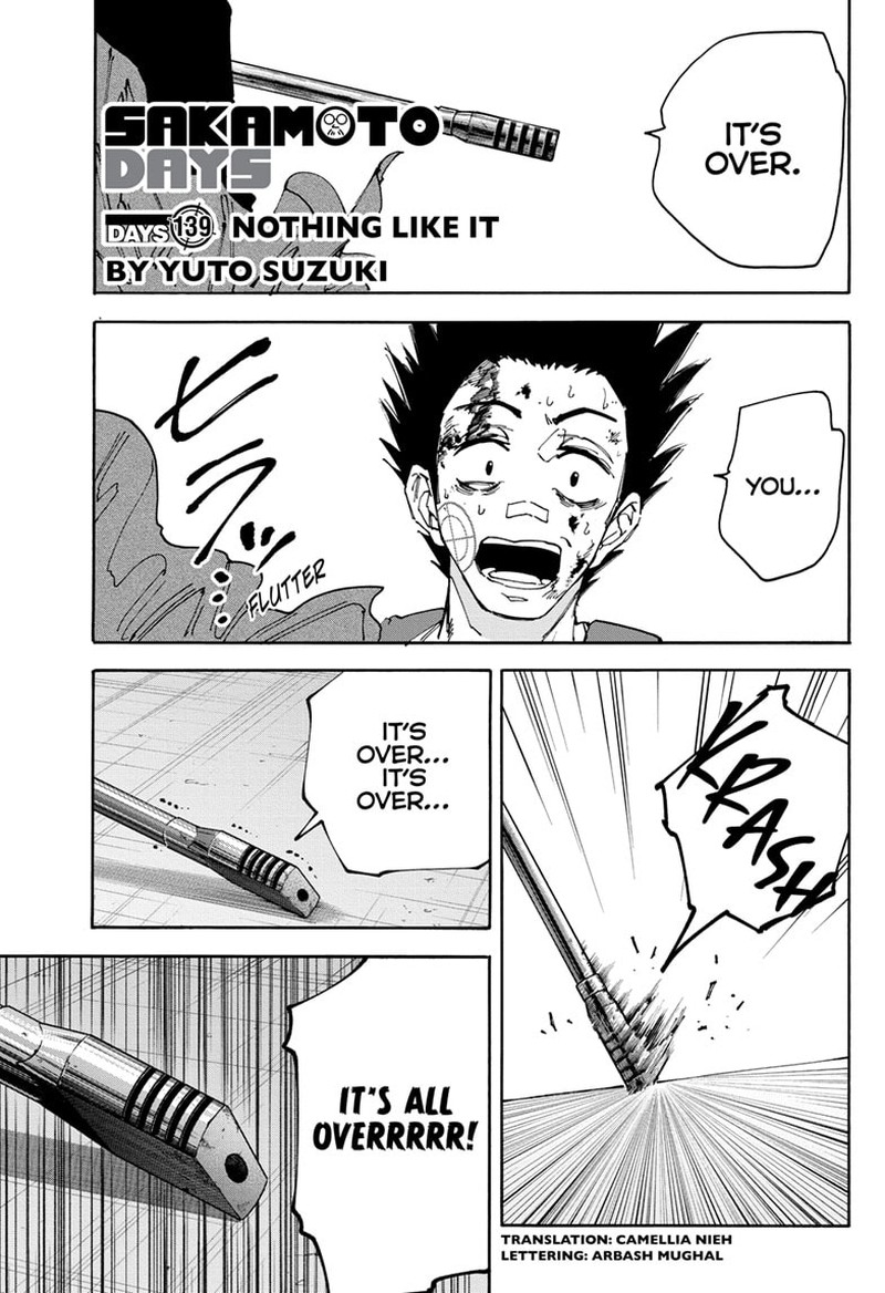 Sakamoto Days Chapter 139 - Page 1