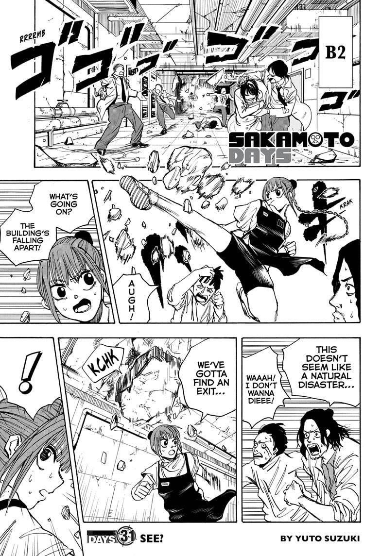 Sakamoto Days Chapter 31 - Page 1