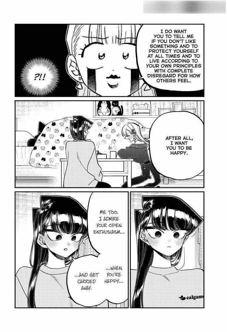 KOMI-SAN WA KOMYUSHOU DESU Chapter 493 - Page 14