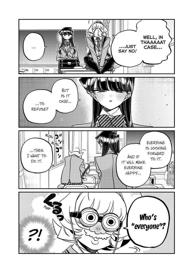KOMI-SAN WA KOMYUSHOU DESU Chapter 495 - Page 9