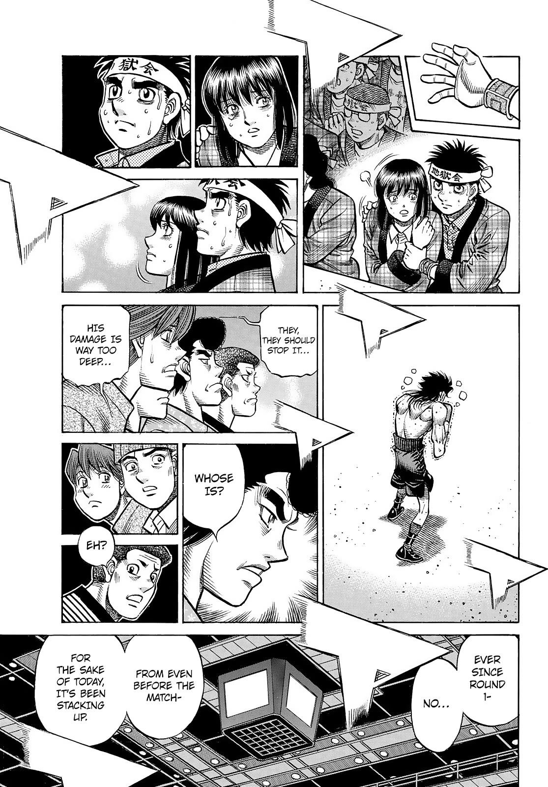 HAJIME NO IPPO Chapter 1472 - Page 15