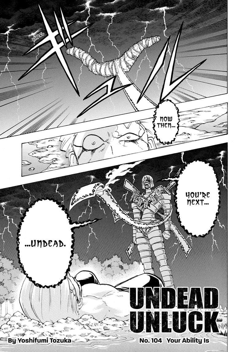 Undead + Unluck Chapter 104 - Page 1