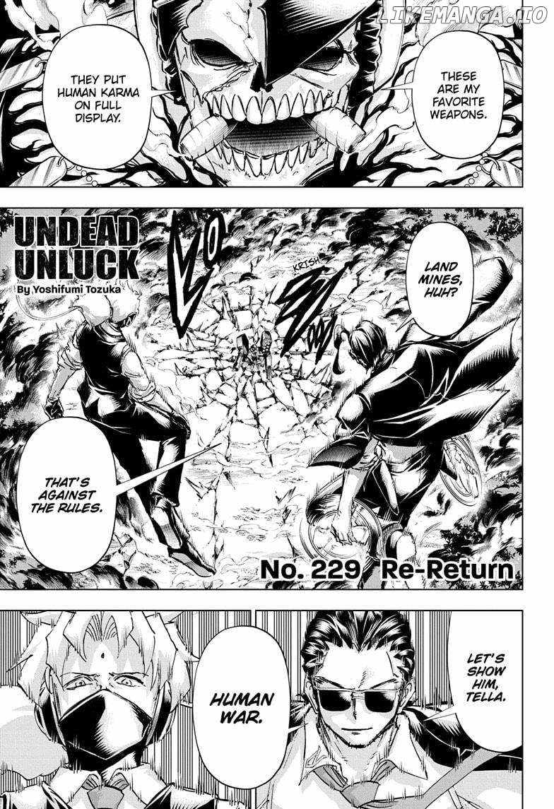 Undead + Unluck Chapter 229 - Page 1