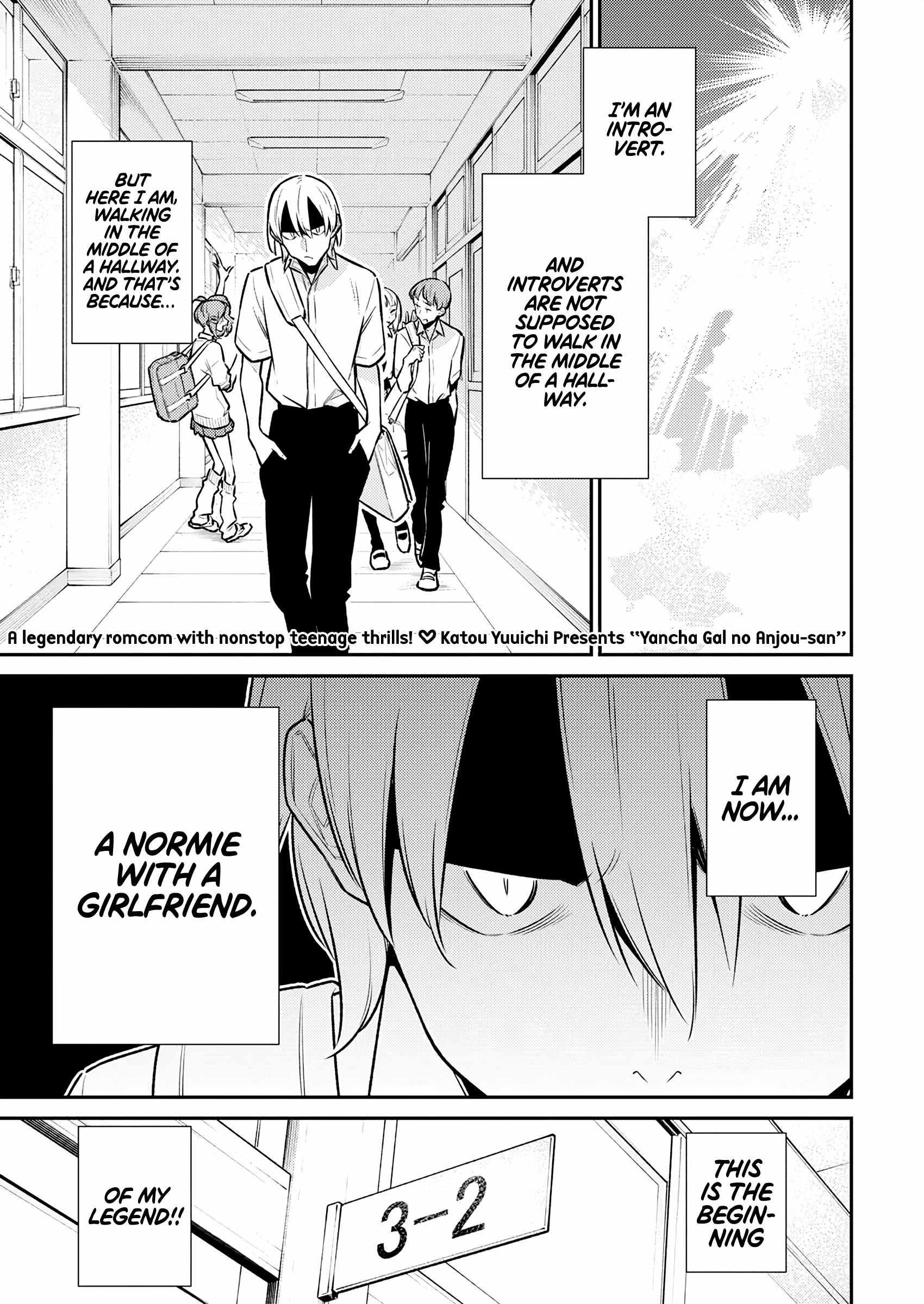 Yancha Gal no Anjou-san Chapter 168 - Page 1