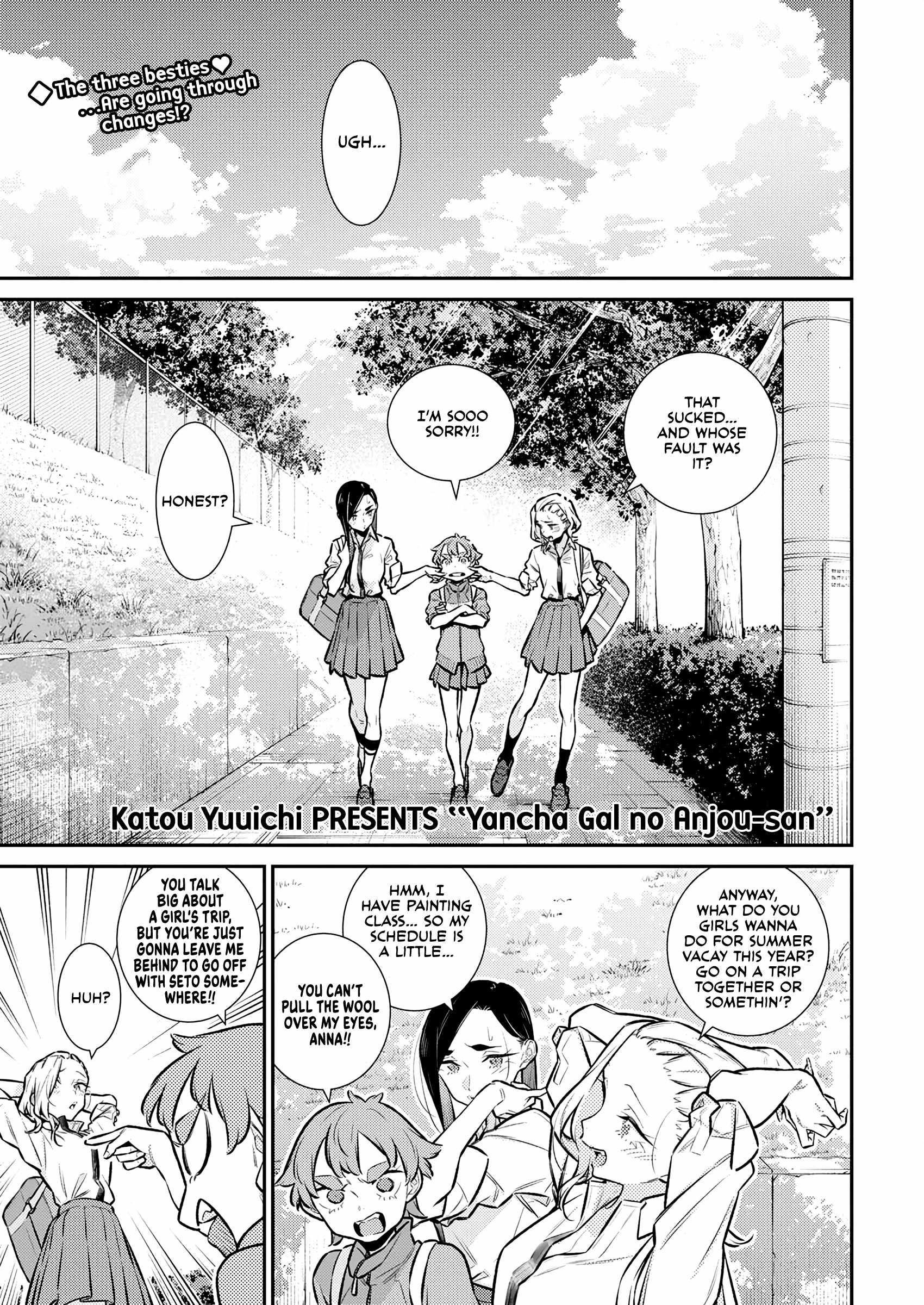 Yancha Gal no Anjou-san Chapter 170 - Page 1