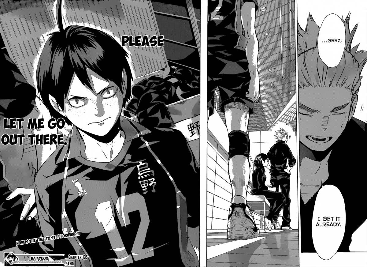Haikyuu!! Chapter 135 - Page 18