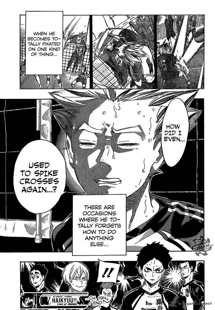 Haikyuu!! Chapter 194 - Page 21
