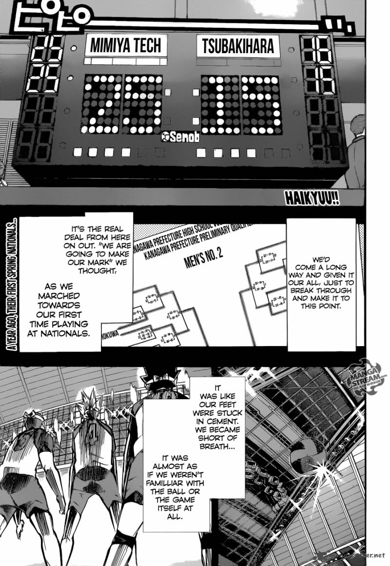 Haikyuu!! Chapter 236 - Page 1