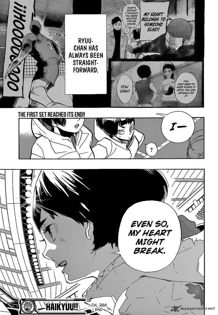 Haikyuu!! Chapter 264 - Page 20