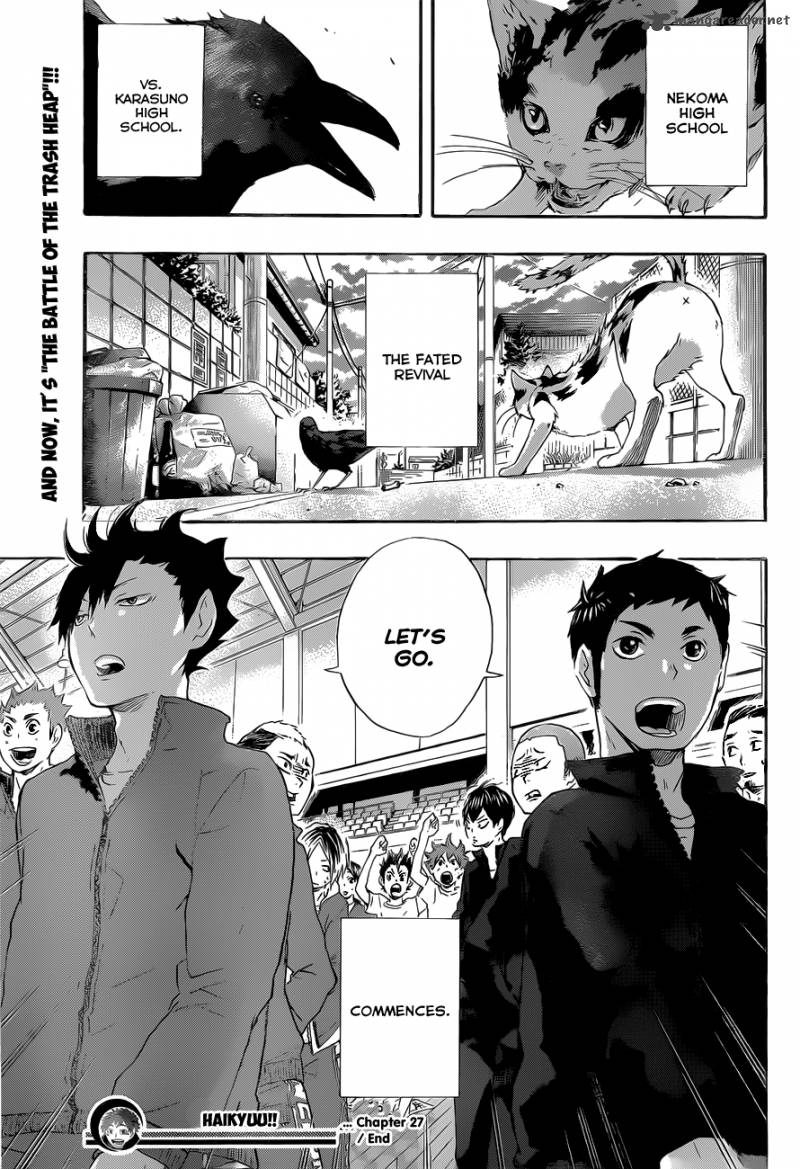 Haikyuu!! Chapter 27 - Page 23