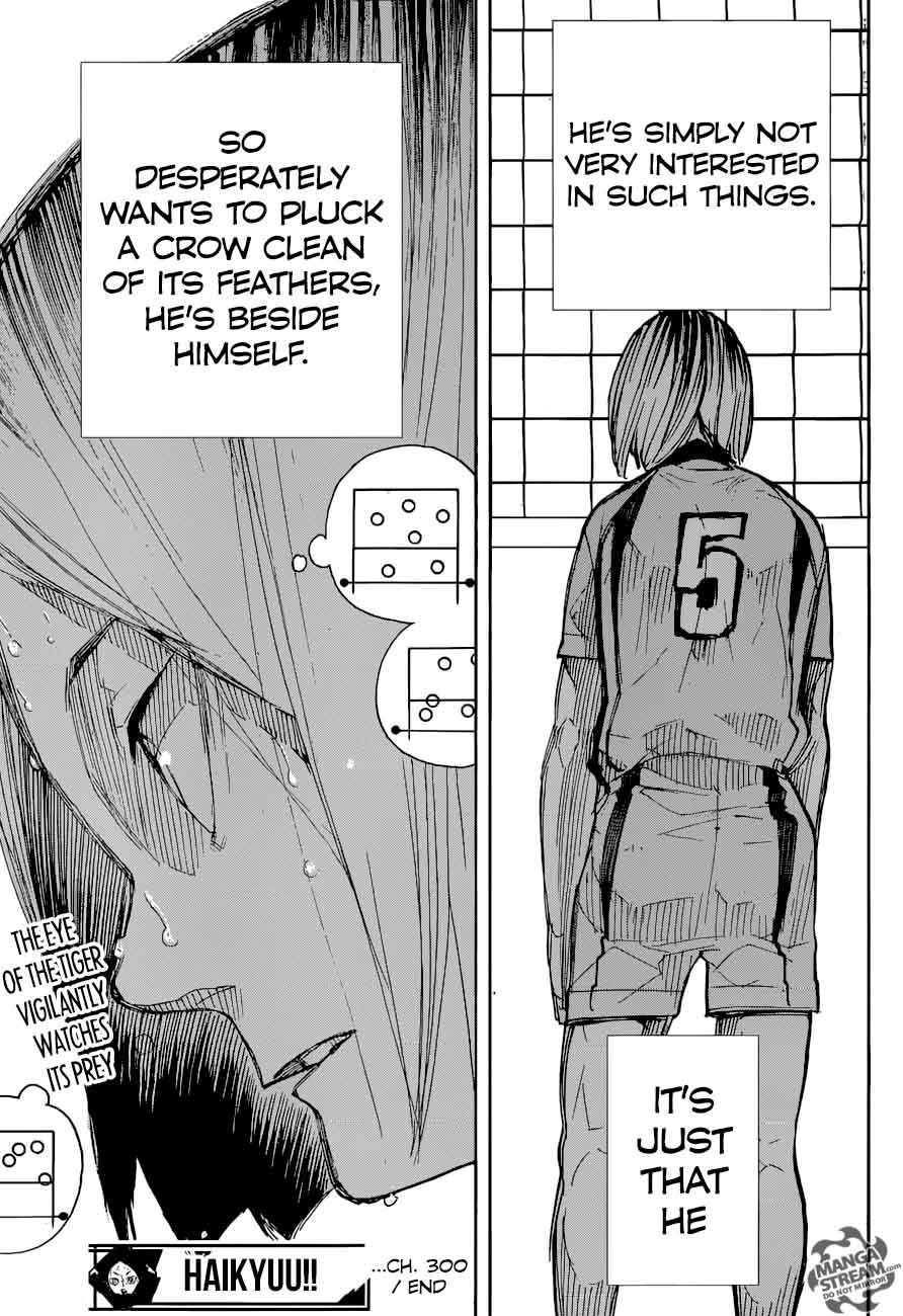 Haikyuu!! Chapter 300 - Page 17