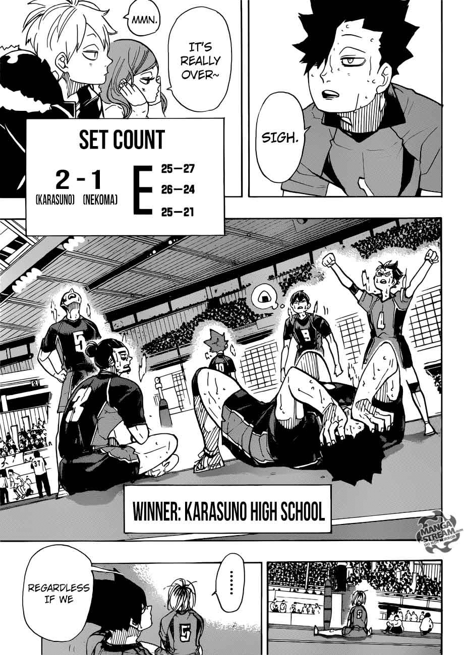 Haikyuu!! Chapter 324 - Page 14