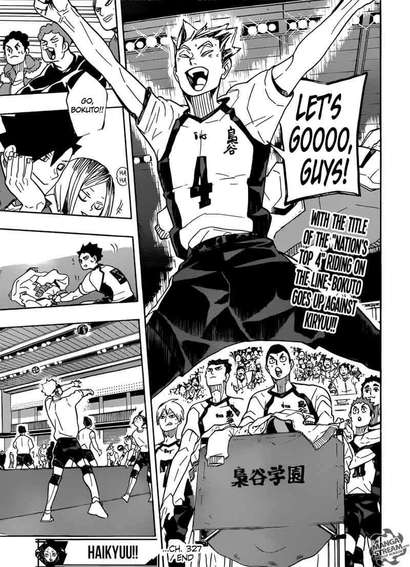 Haikyuu!! Chapter 327 - Page 19