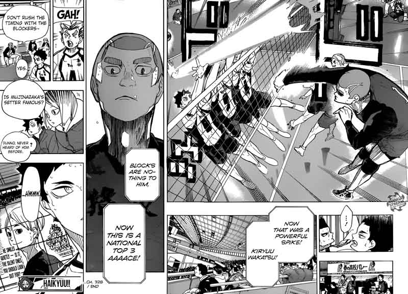 Haikyuu!! Chapter 328 - Page 15