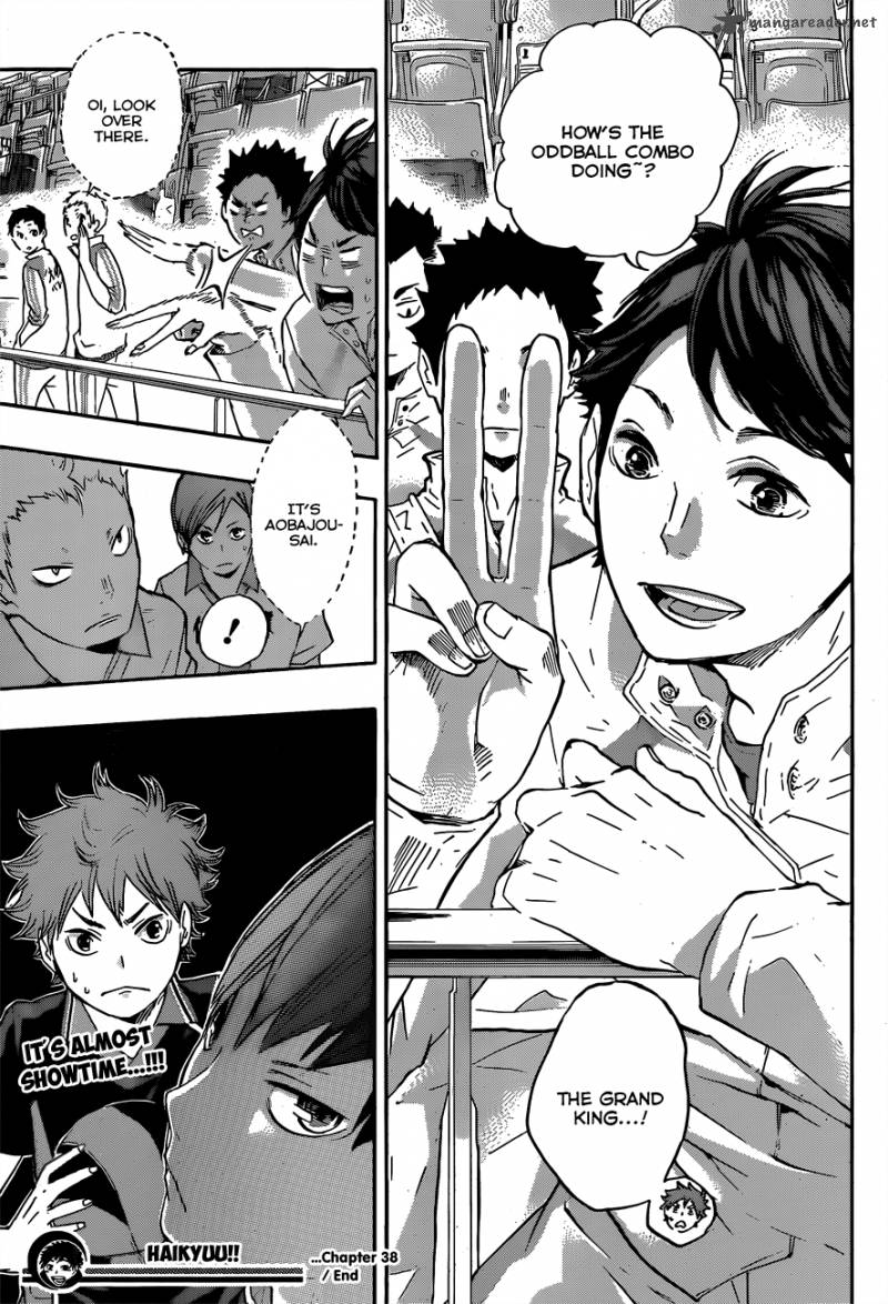 Haikyuu!! Chapter 38 - Page 20