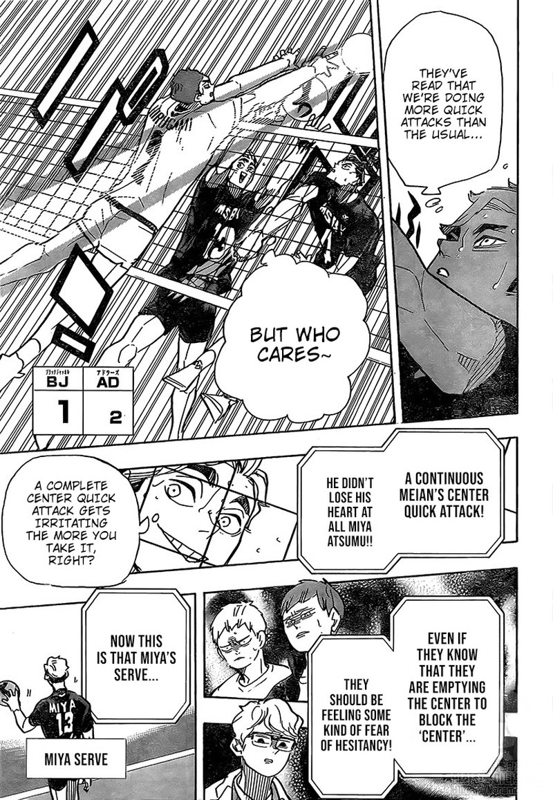 Haikyuu!! Chapter 390 - Page 8
