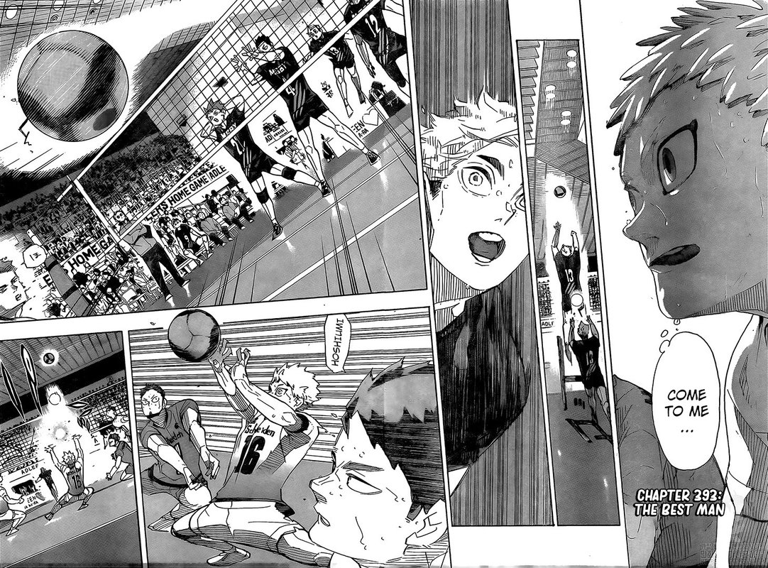 Haikyuu!! Chapter 393 - Page 4