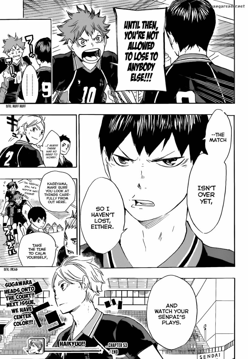 Haikyuu!! Chapter 53 - Page 19
