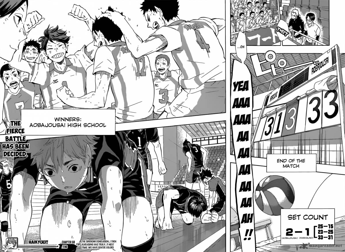 Haikyuu!! Chapter 68 - Page 15