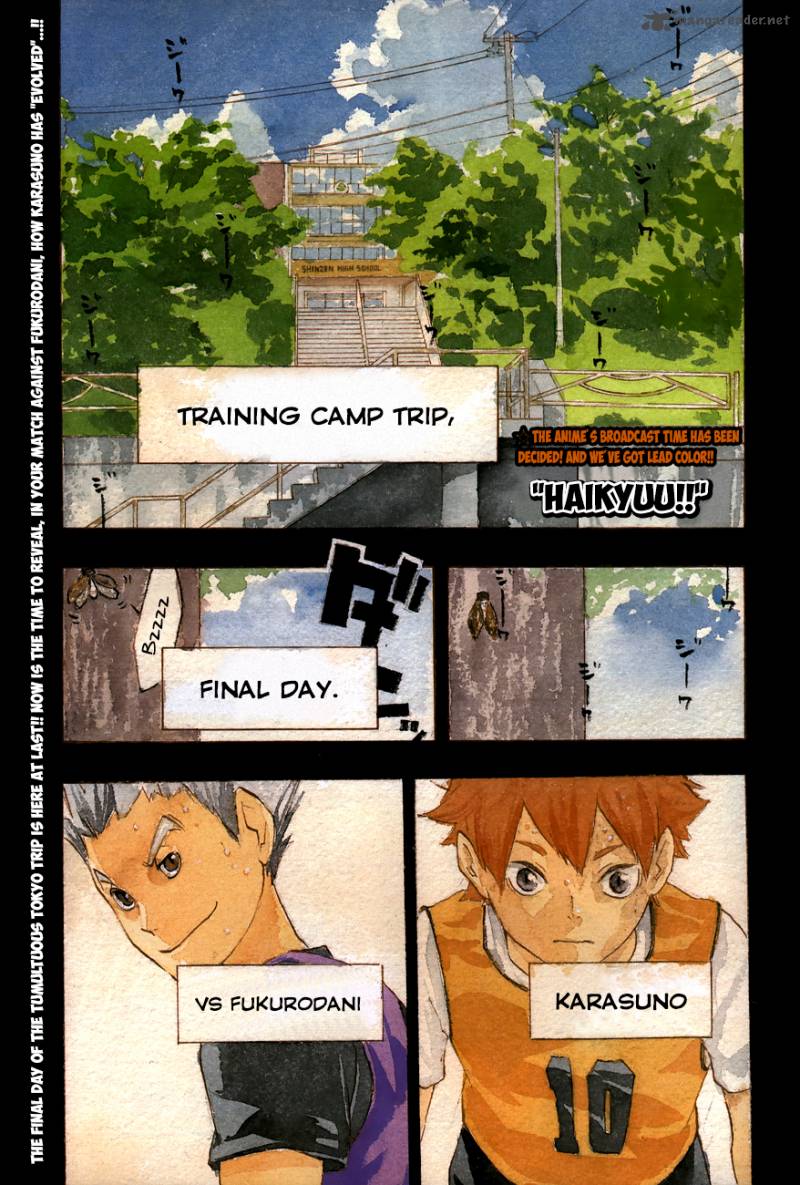 Haikyuu!! Chapter 93 - Page 2