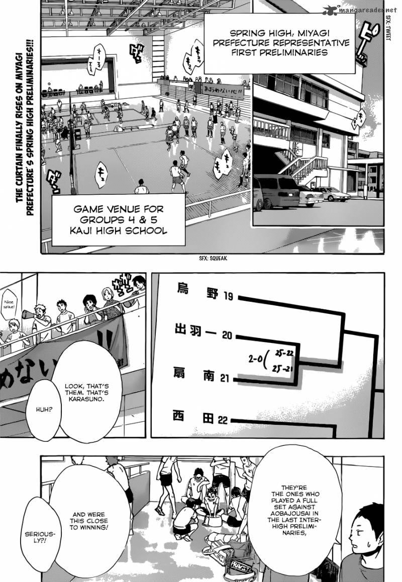 Haikyuu!! Chapter 99 - Page 4