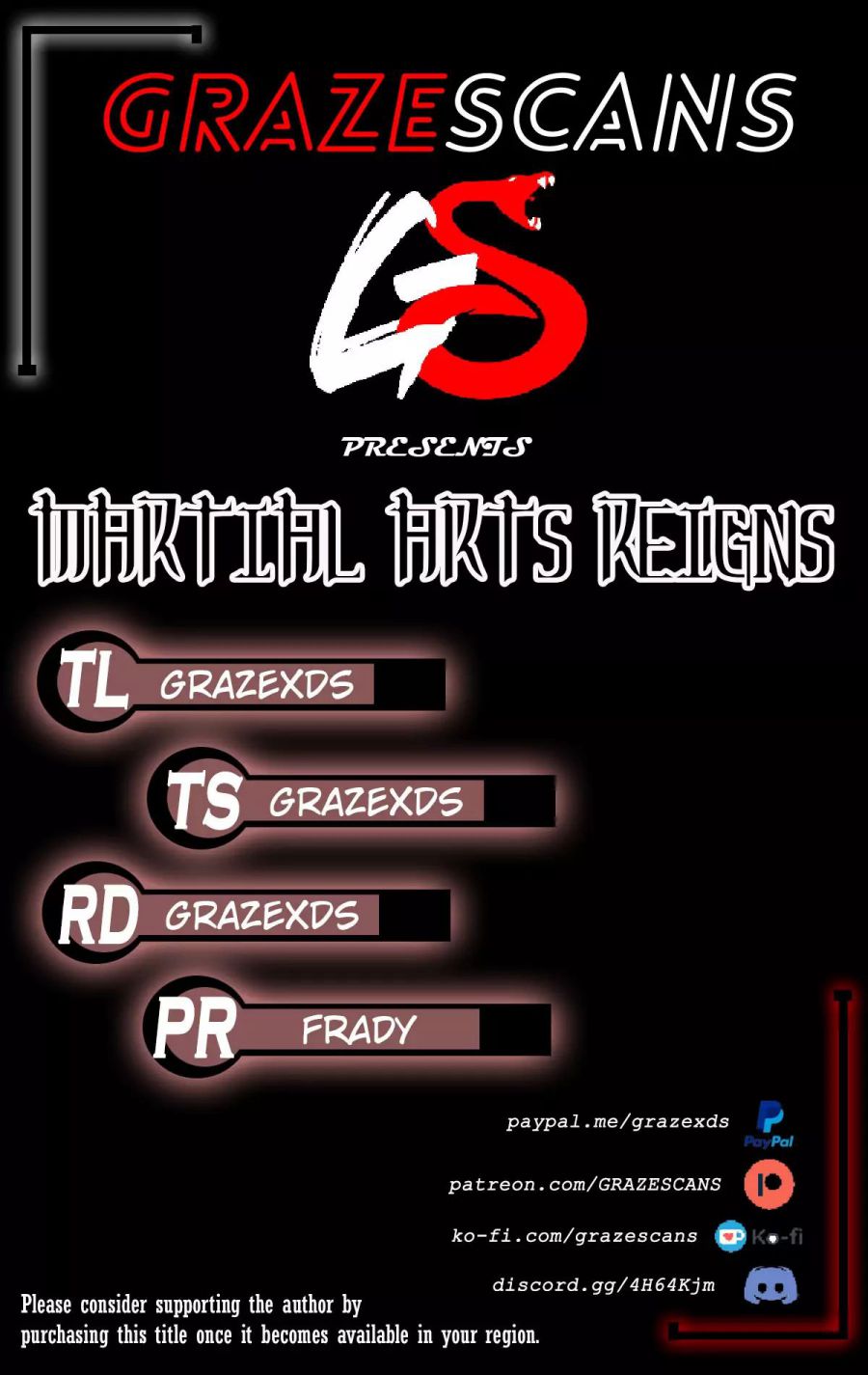 Martial Arts Reigns Chapter 195 - Page 1