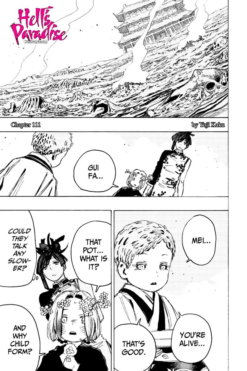 Hell’s Paradise: Jigokuraku Chapter 111 - Page 1