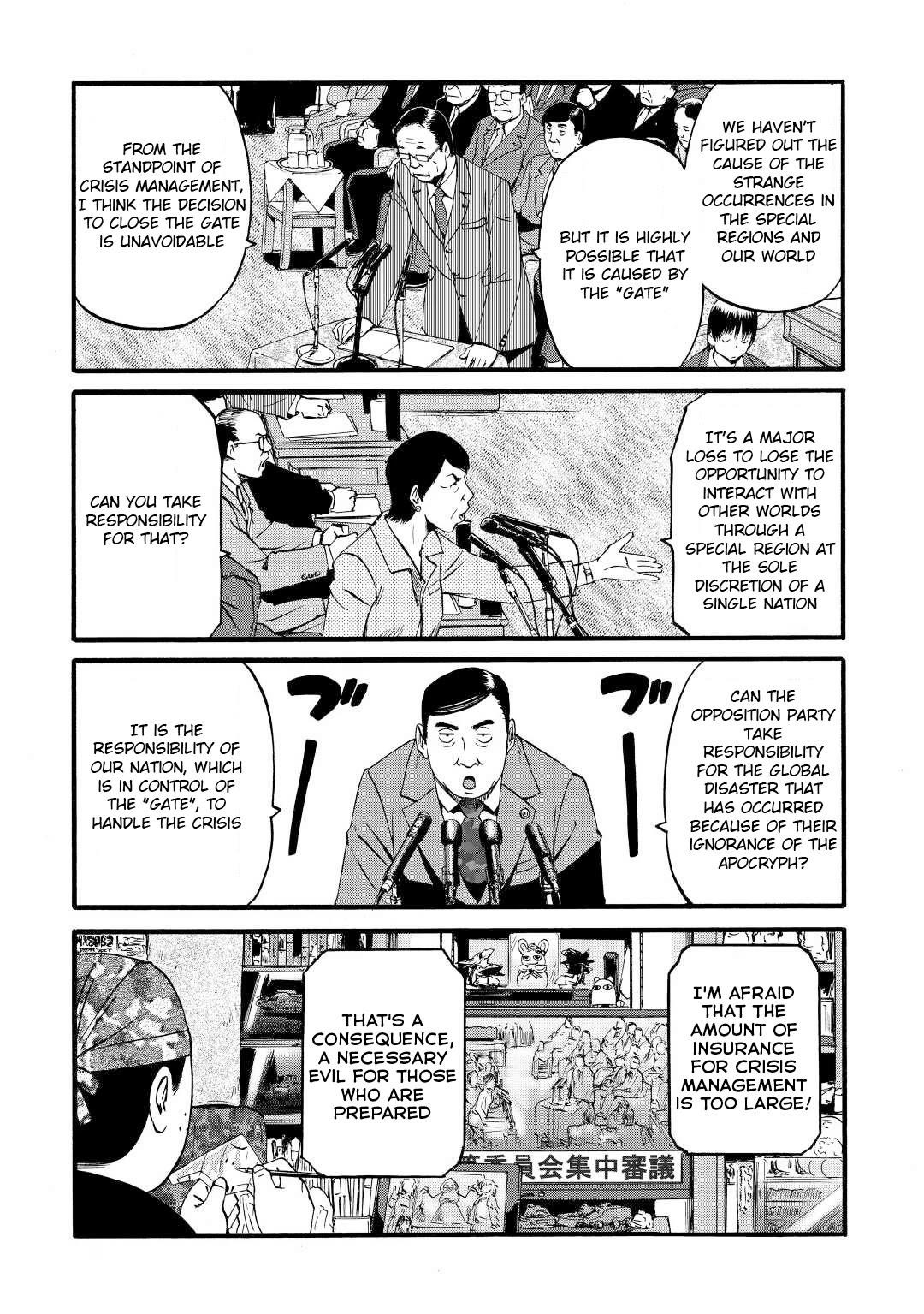 Gate – Jietai Kare No Chi Nite, Kaku Tatakeri Chapter 109 - Page 10