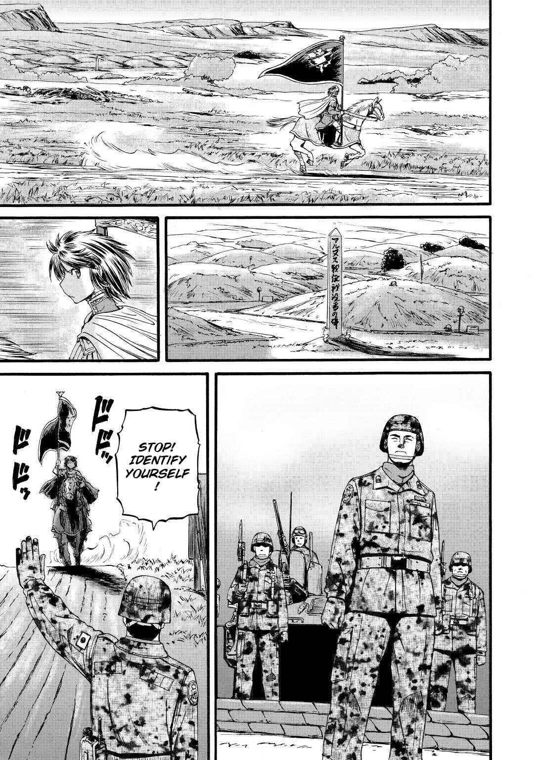 Gate – Jietai Kare No Chi Nite, Kaku Tatakeri Chapter 111 - Page 17