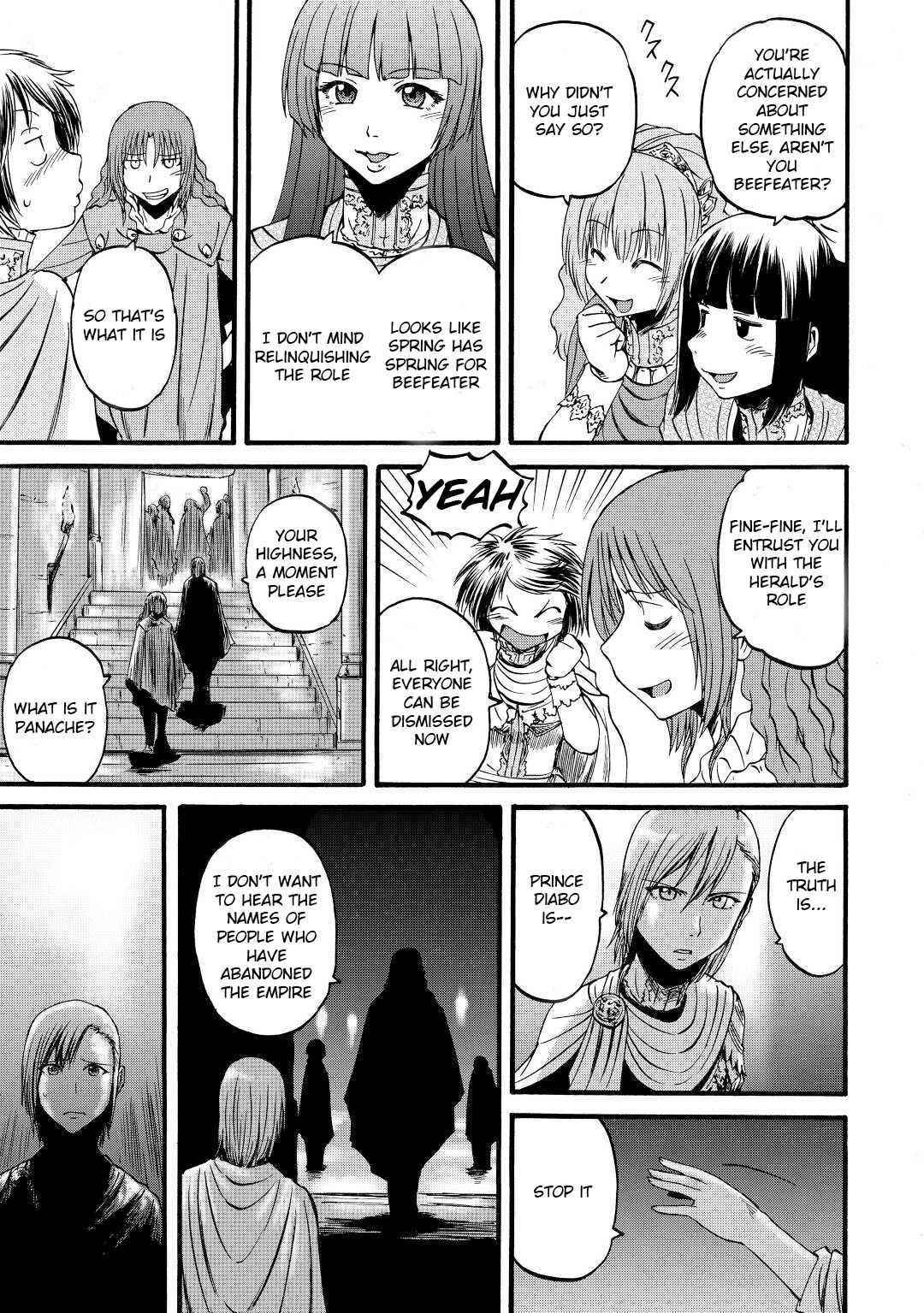 Gate – Jietai Kare No Chi Nite, Kaku Tatakeri Chapter 111 - Page 9