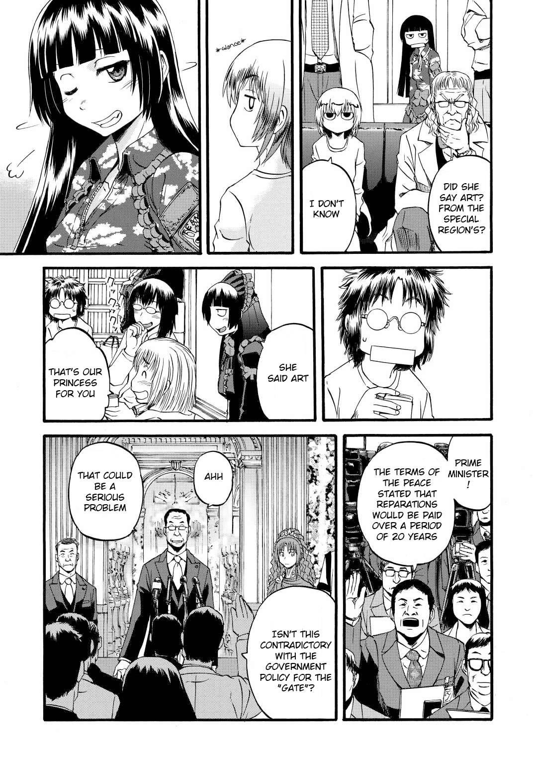 Gate – Jietai Kare No Chi Nite, Kaku Tatakeri Chapter 112 - Page 7