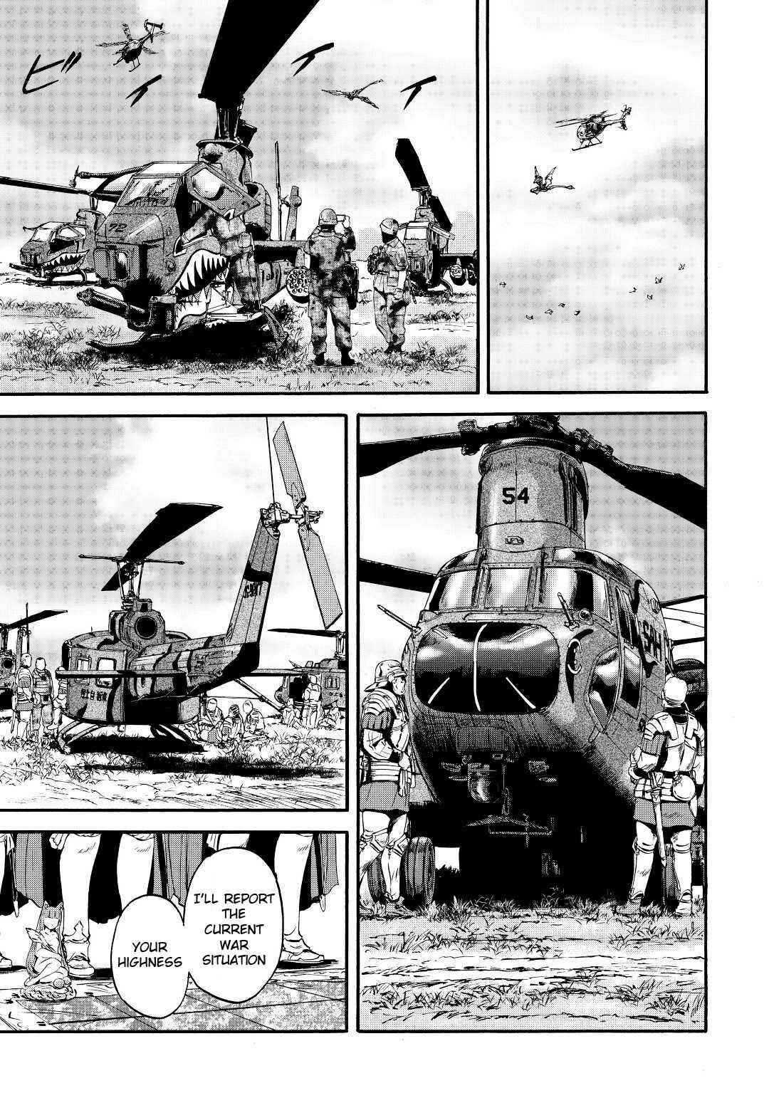 Gate – Jietai Kare No Chi Nite, Kaku Tatakeri Chapter 116 - Page 13