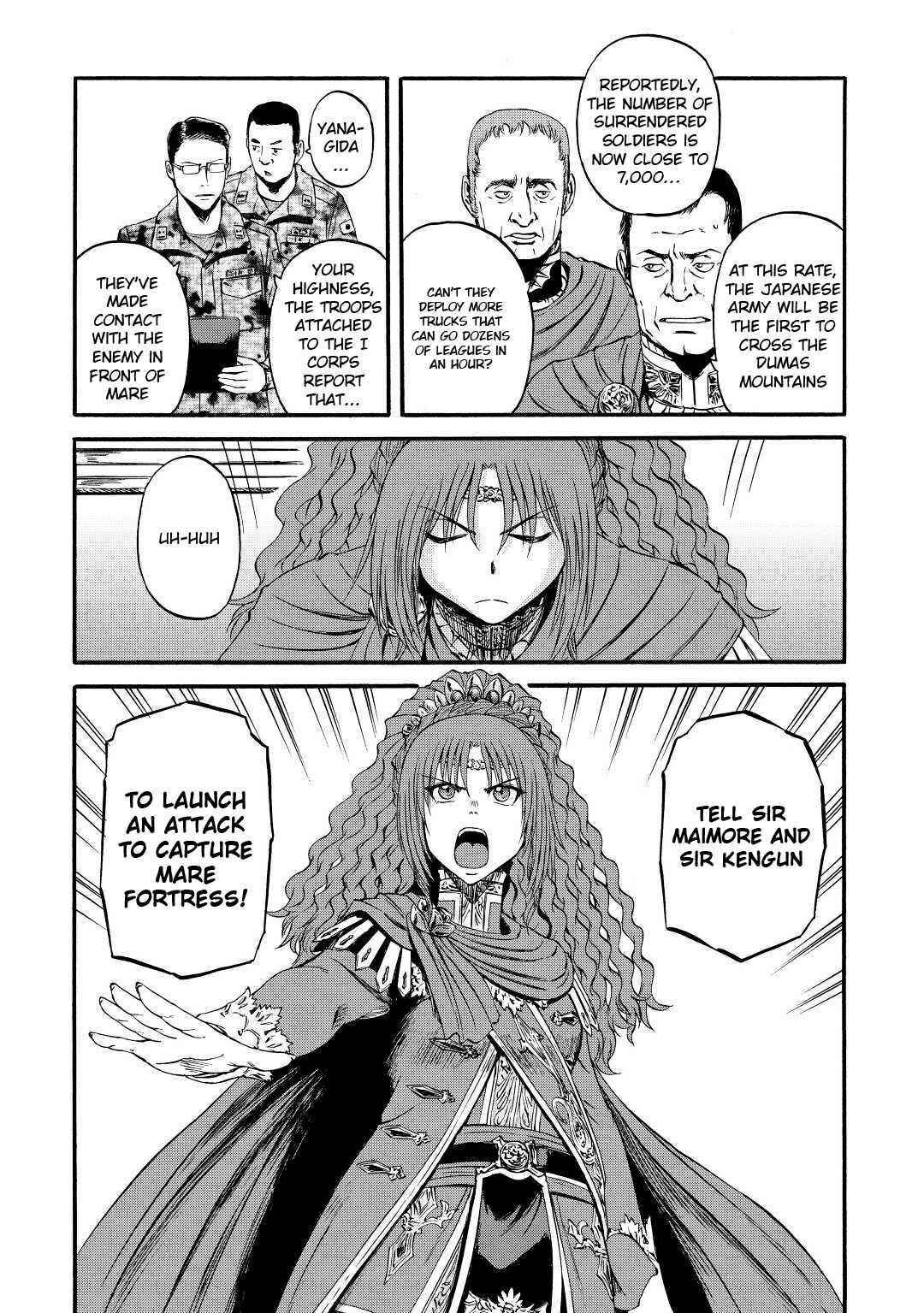 Gate – Jietai Kare No Chi Nite, Kaku Tatakeri Chapter 116 - Page 16