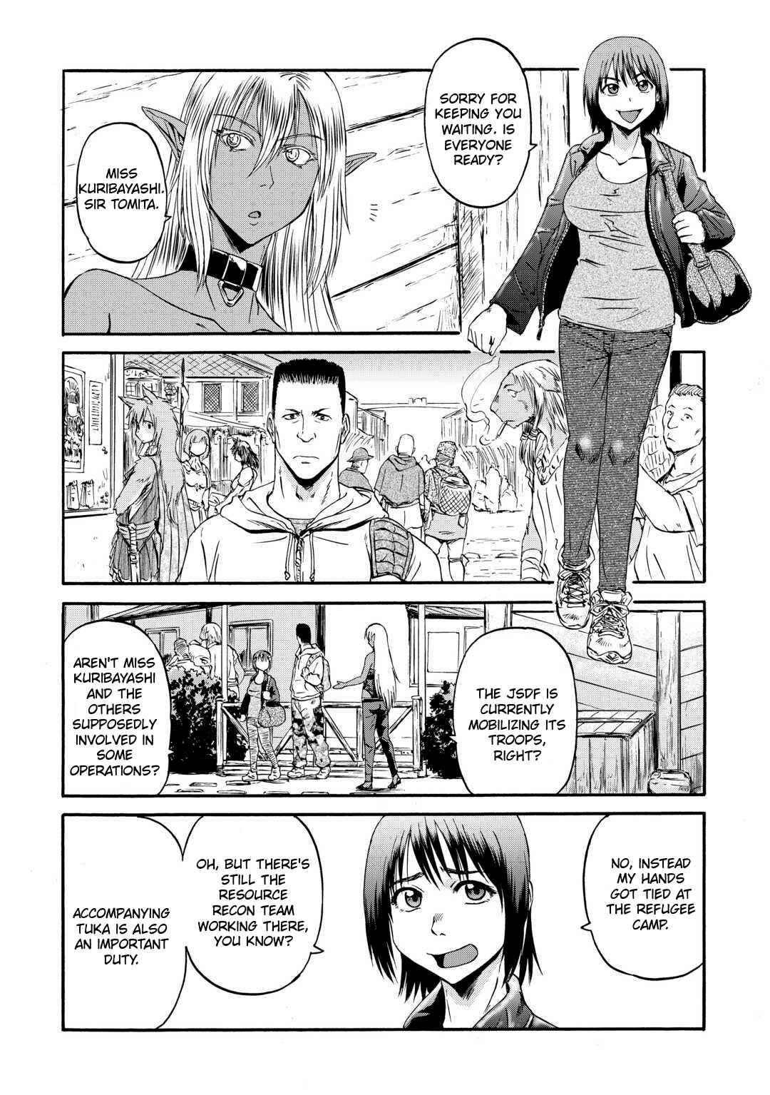 Gate – Jietai Kare No Chi Nite, Kaku Tatakeri Chapter 123 - Page 20