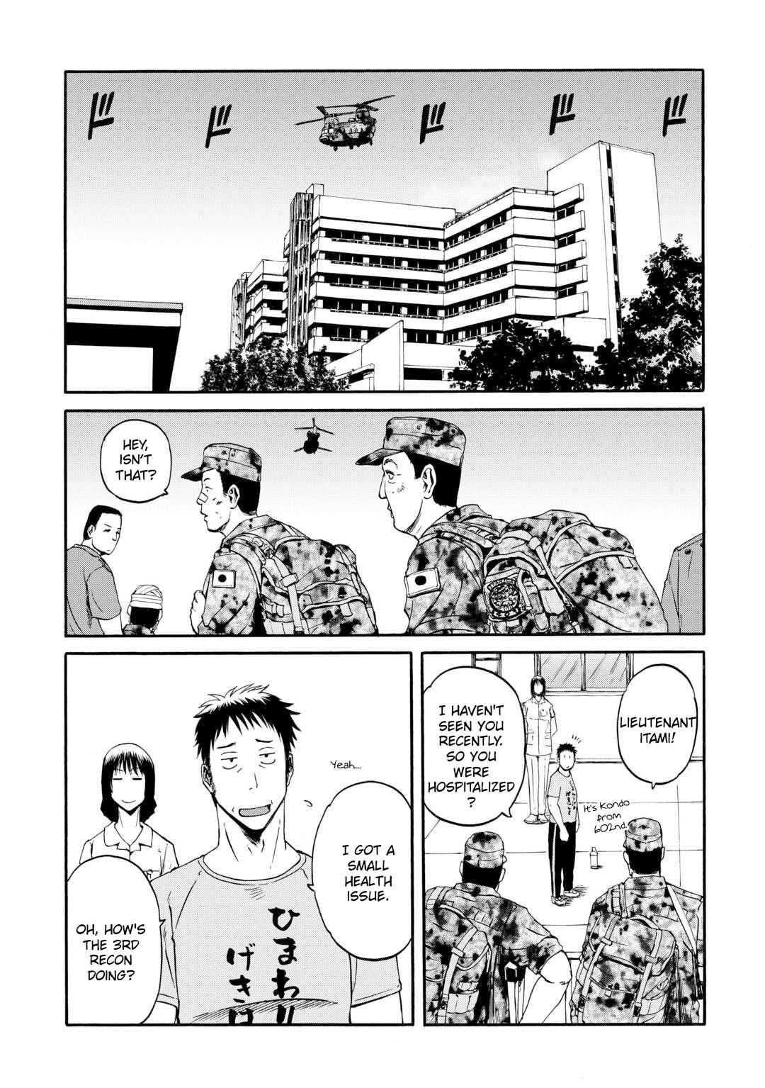 Gate – Jietai Kare No Chi Nite, Kaku Tatakeri Chapter 125 - Page 4