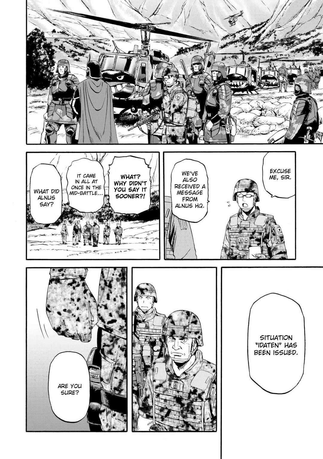 Gate – Jietai Kare No Chi Nite, Kaku Tatakeri Chapter 128 - Page 28