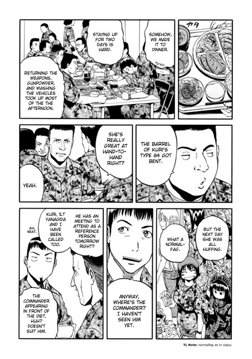 Gate – Jietai Kare No Chi Nite, Kaku Tatakeri Chapter 15 - Page 23
